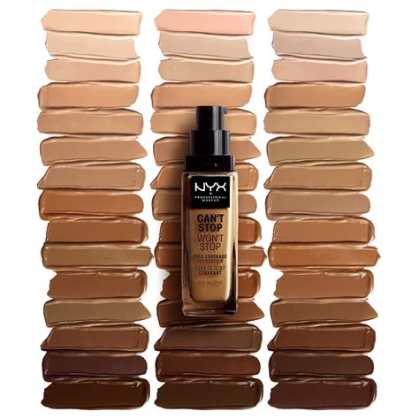 nyx foundation|nyx foundation can't stop won't.